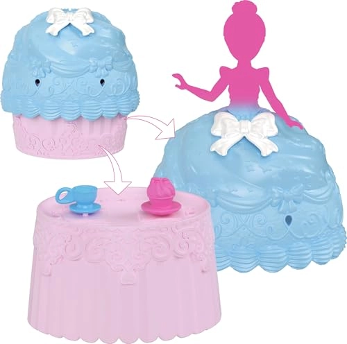 Disney Princess Cupcake Doll - small Plastic Multicolor