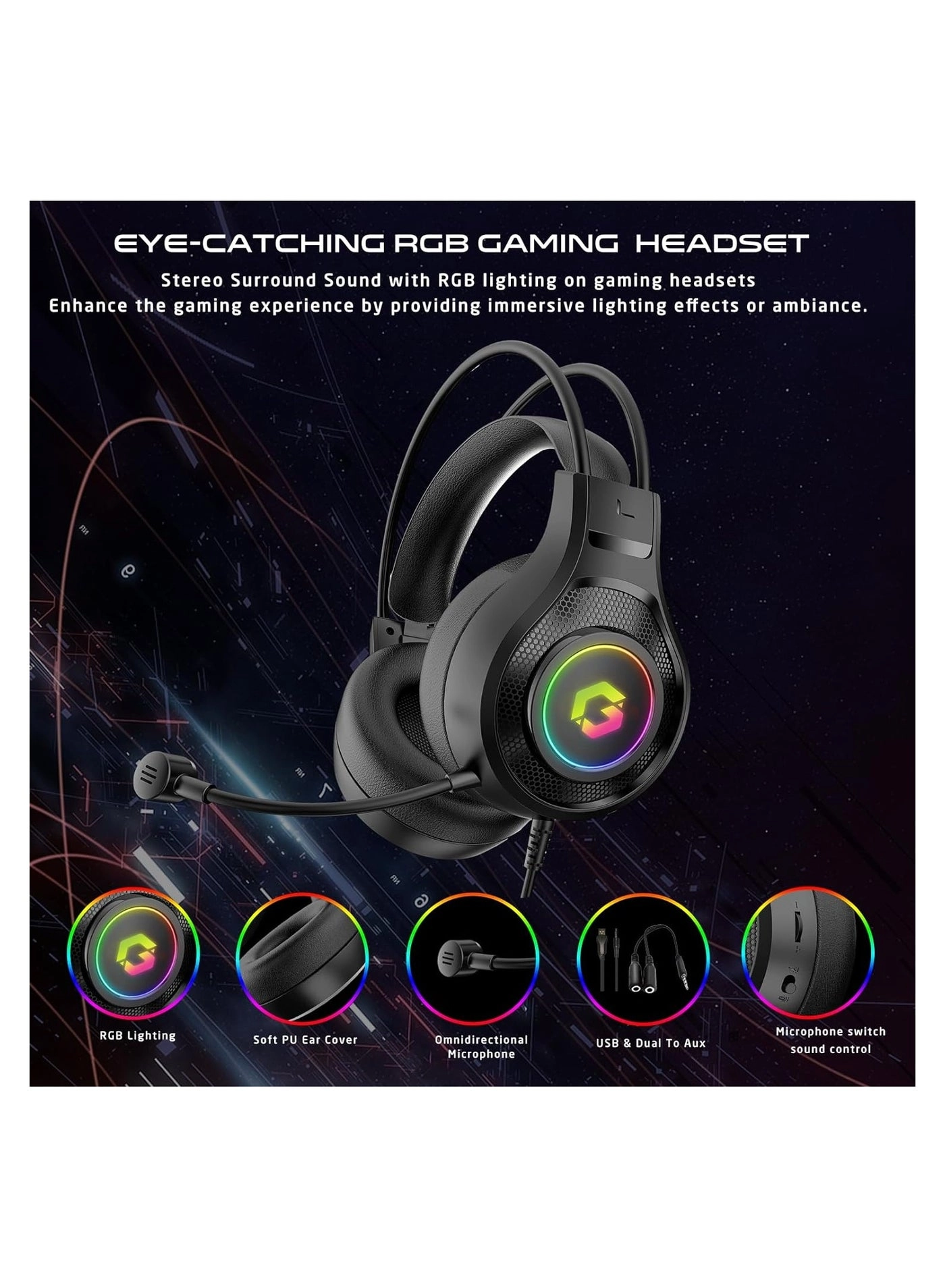 VIPER X - Wired + Headset + Mouse + Mousepad