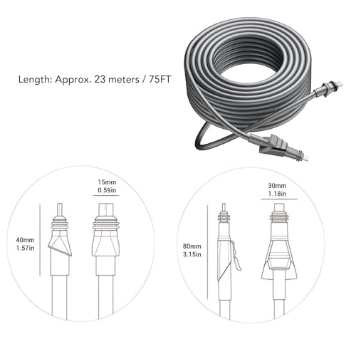 Satellite Cable - 23m Male to Female USB 1.0