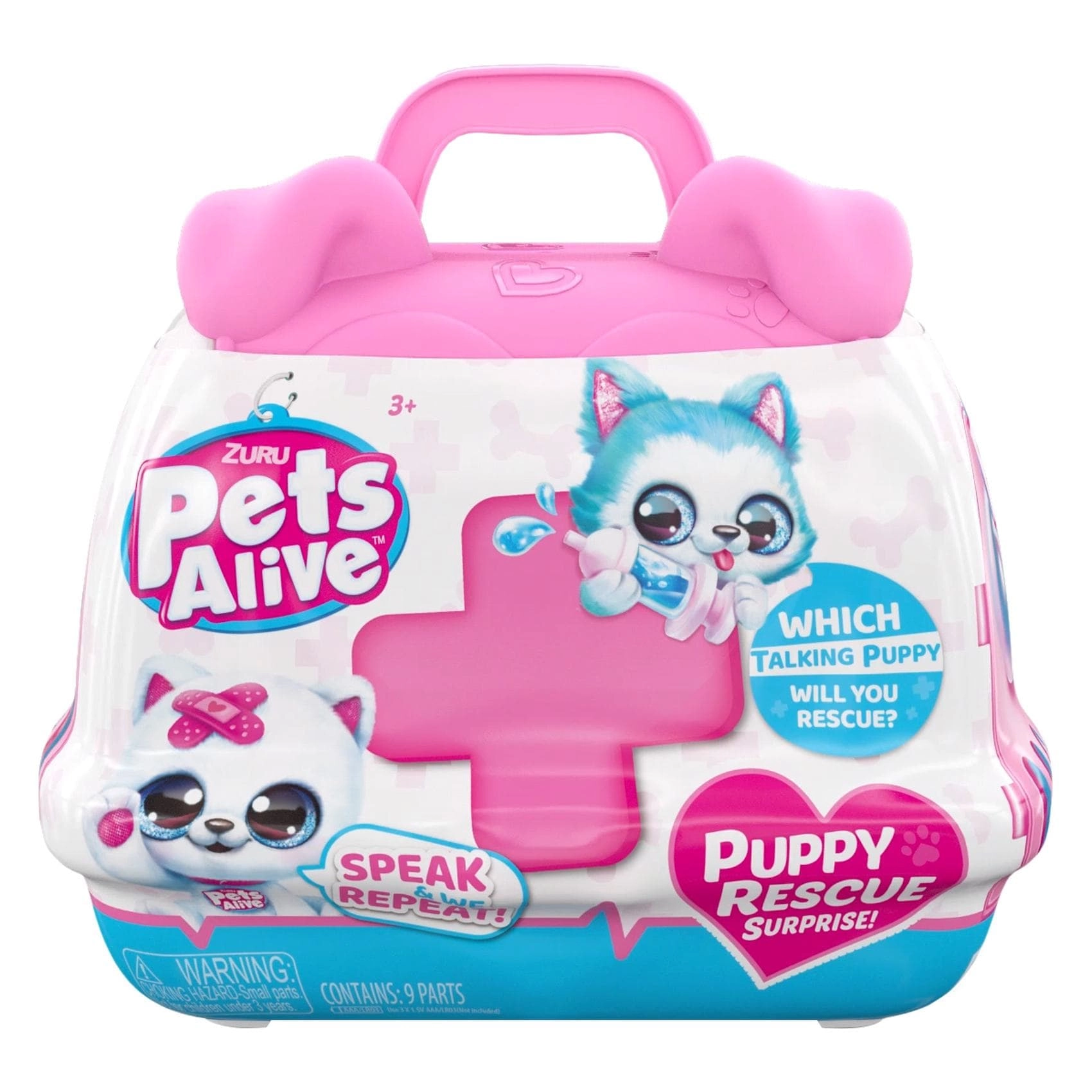 COLOR LAND CHILDRENS TOYS CENTER LLC Zuru Pets Alive Series 3 Puppy Rescue Surprise
