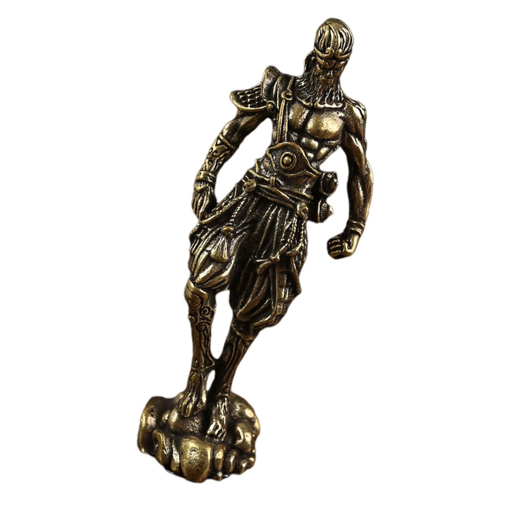 Monkey King Statue - Brass