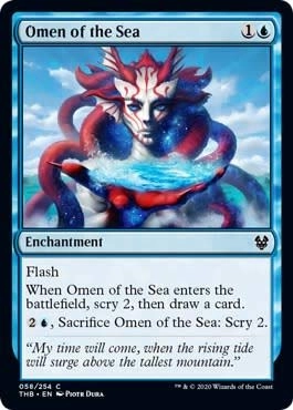 Wizards of the Coast Omen of Sea