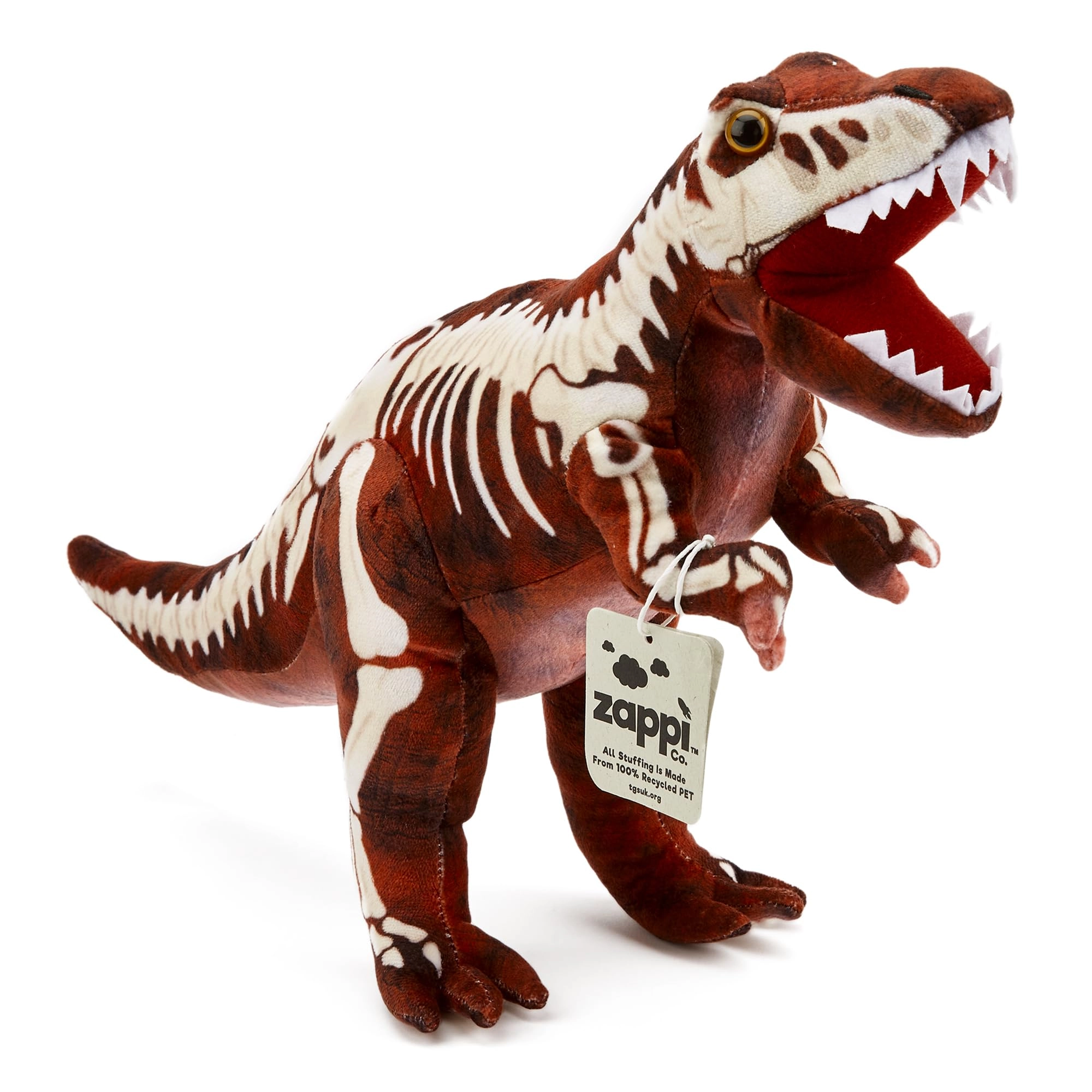 zappi co T-rex Plush Toys 40 cm - Safari Washable