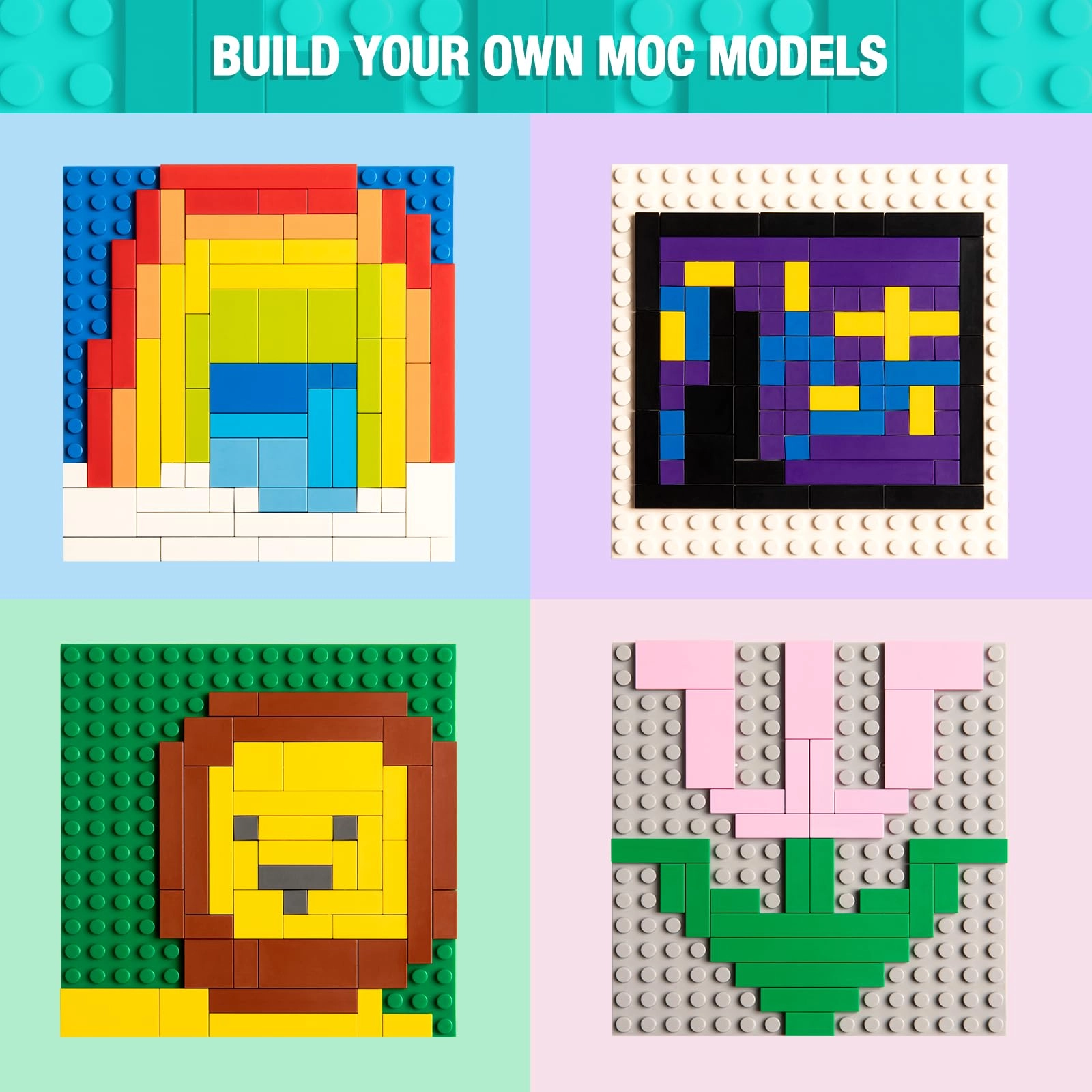 Flat Pieces - 1200 pcs