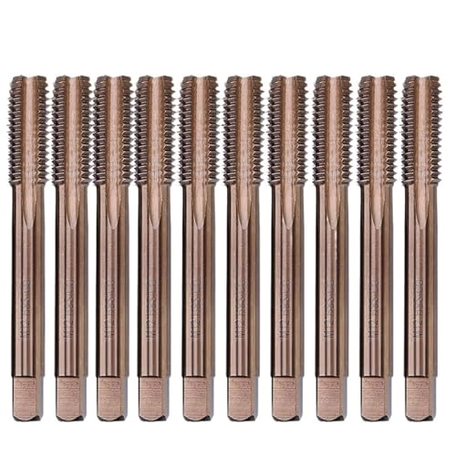 Cobalt Screw Tap Drill Bits - Cobalt 10 Pieces M2 M2.5 M3 M4 M5 M6 M8 M10 M12