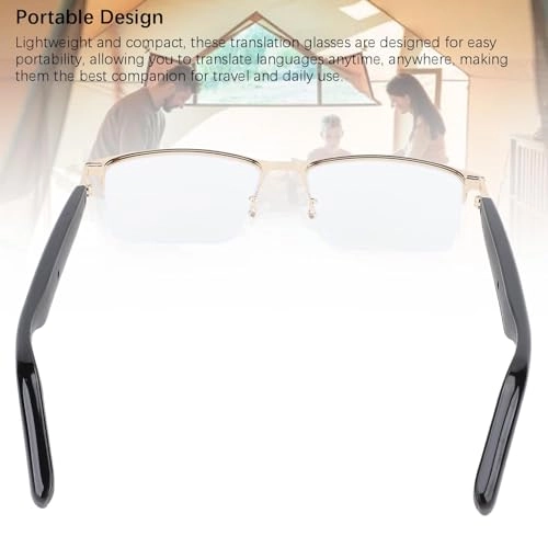 AI Translator Glasses - Bluetooth V5.4 100+ Languages