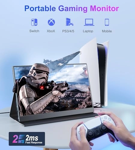 Portable Monitor - 1080P FHD 15.6''