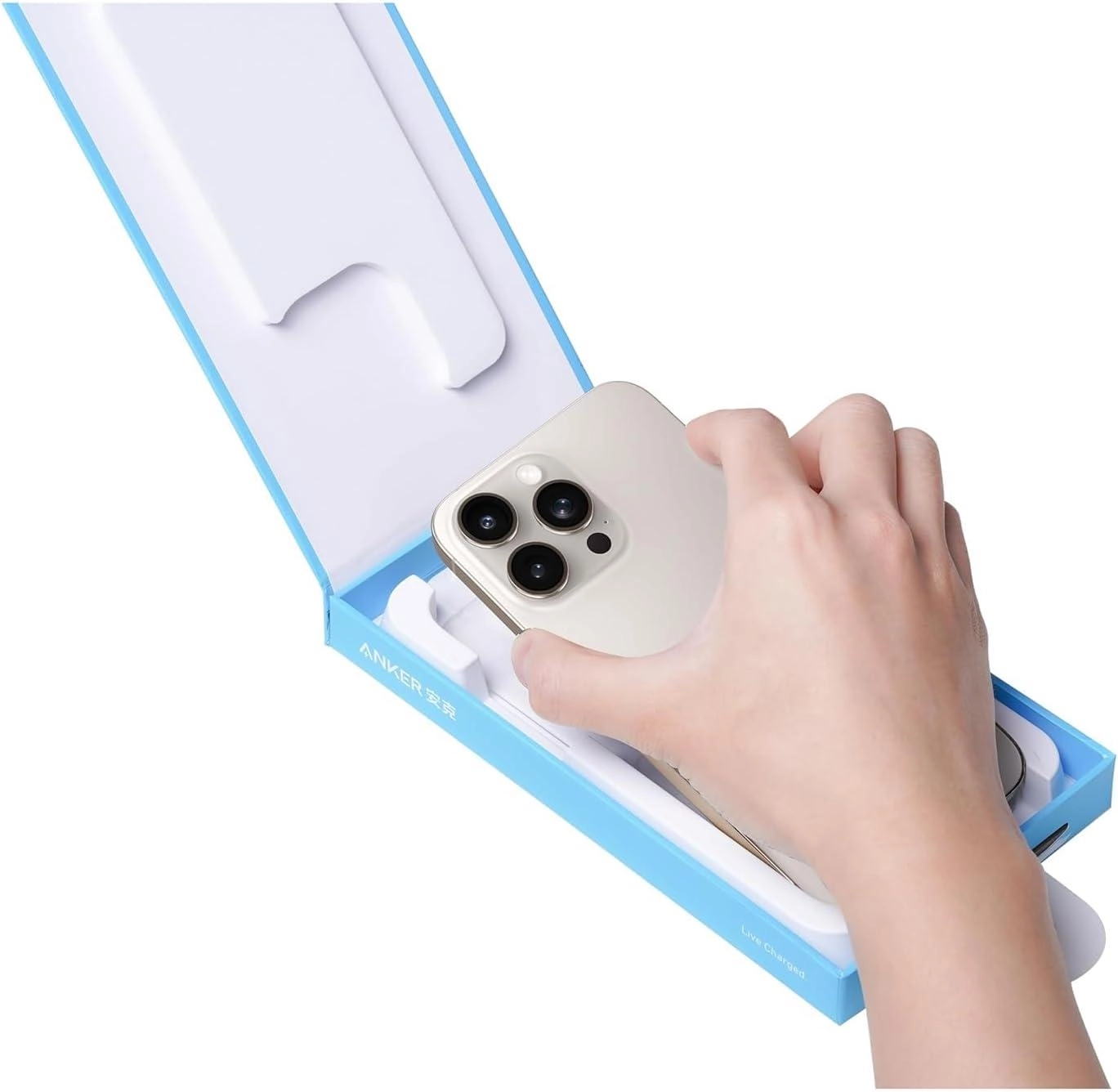 IPh15 Pro Max Clear Magnetic Phone Case for IPh15 Pro Max