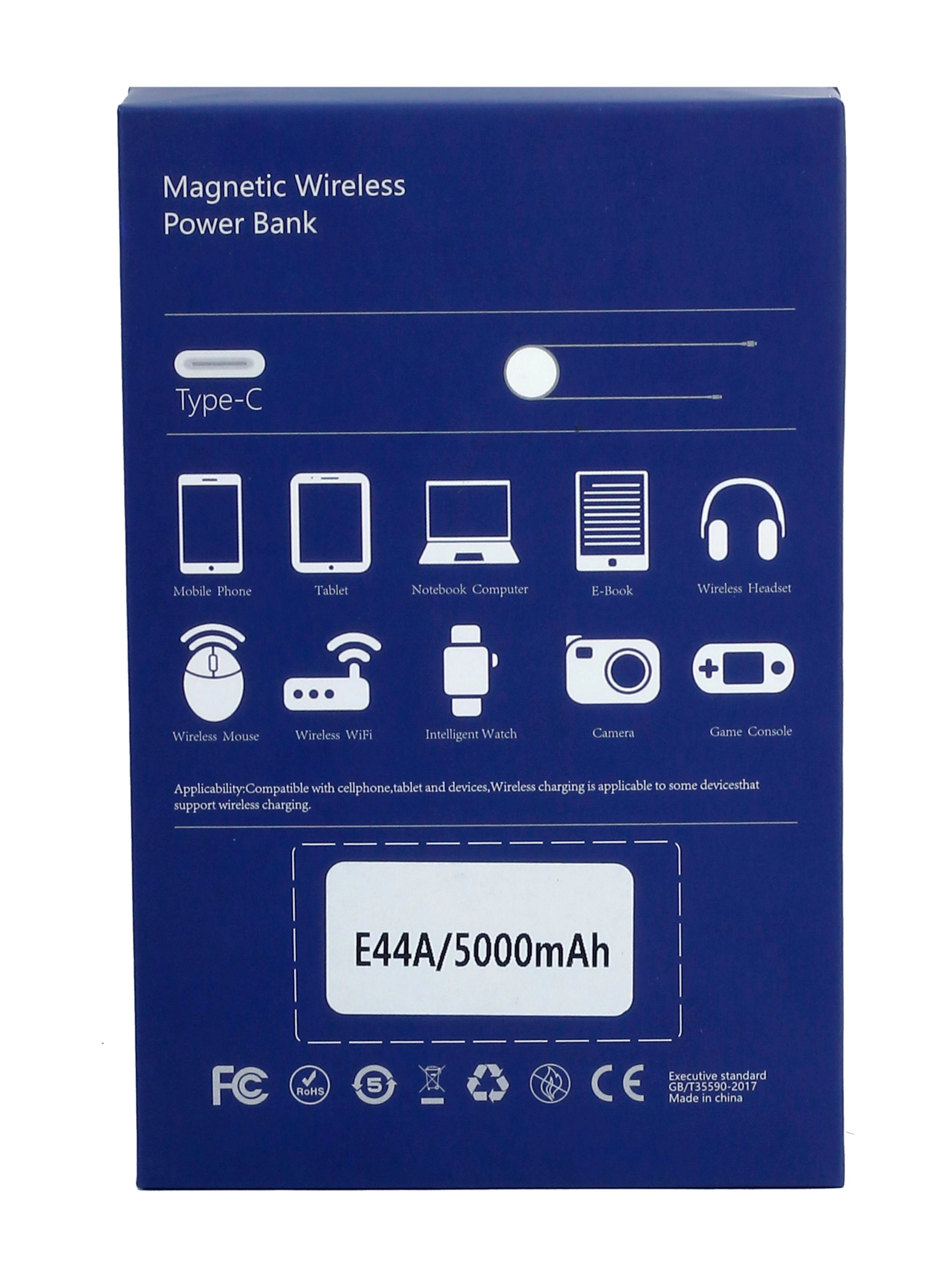 E44A - 5000mAh Wireless