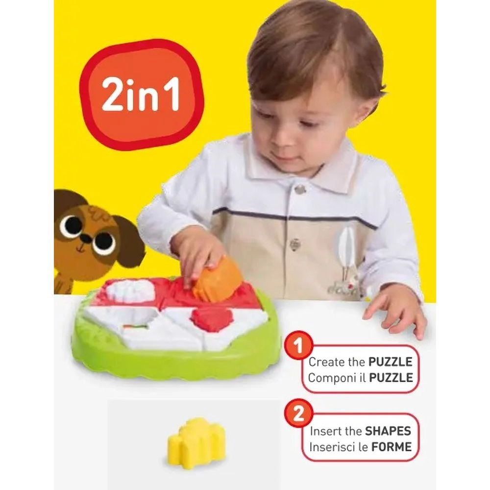 2-in-1 House & Farm Puzzle - Suitable for 1 to 3 yrs
