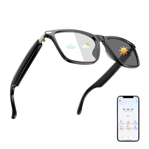 AI Translation Glasses - 160+ Languages Noise-Cancelling Photochromic