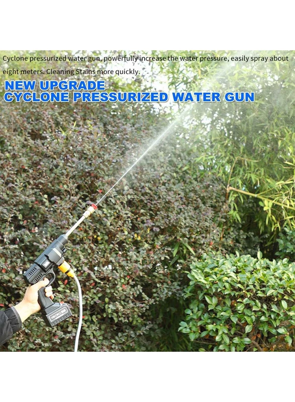 Cordless Portable Washer - 48V 200W 30Bar