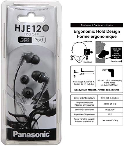 ErgoFit RP-HJE120 Wired Earbud