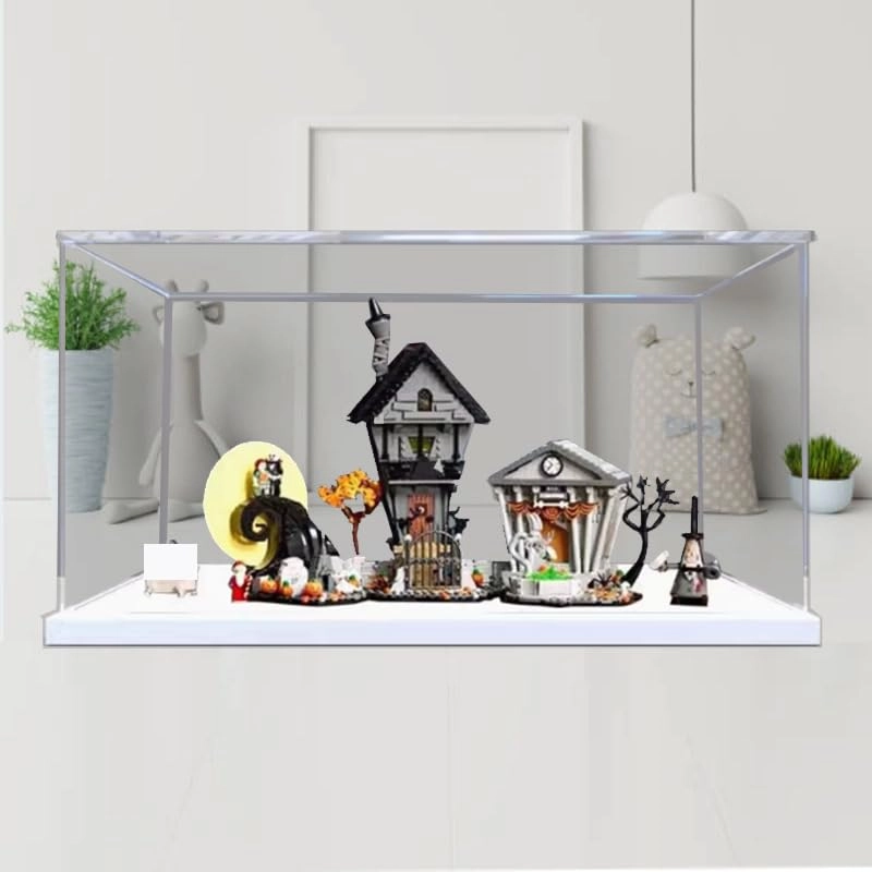 Clear Acrylic Display Case - Lego