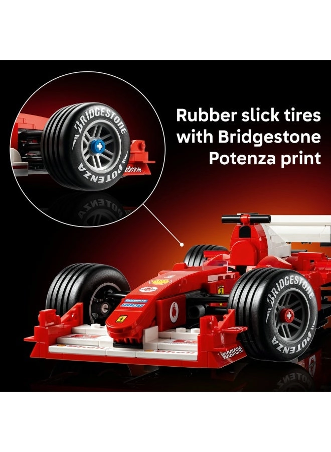 Icons Ferrari F2004 & Michael Schumacher (11375) - F1 Car Model Kit Display Set