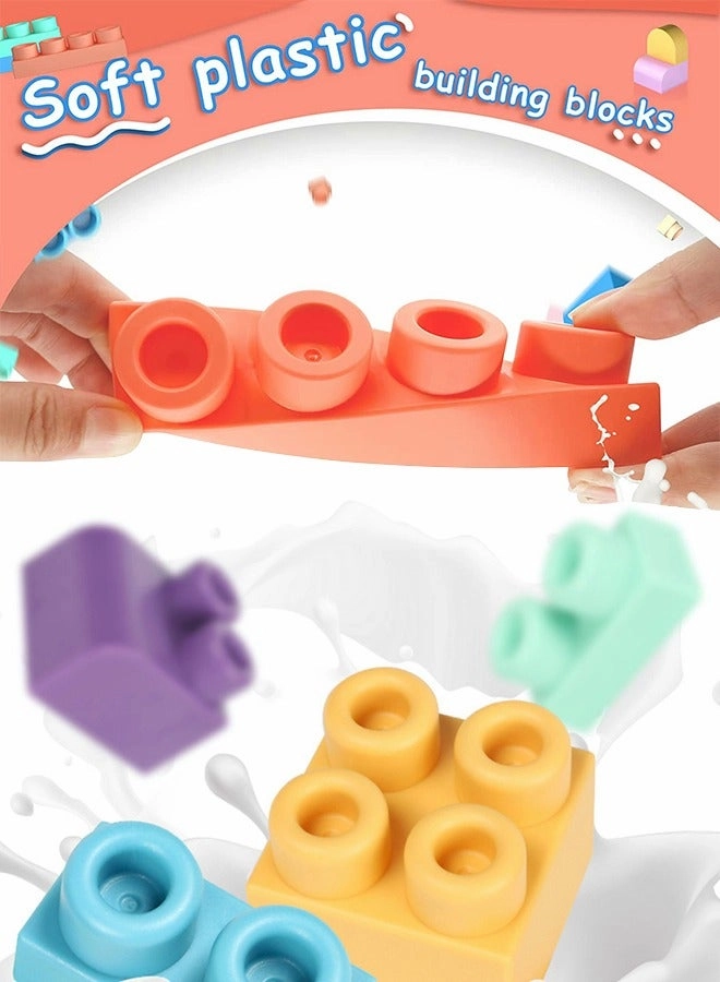 Construction Block Set - 50 pcs Building Blocks