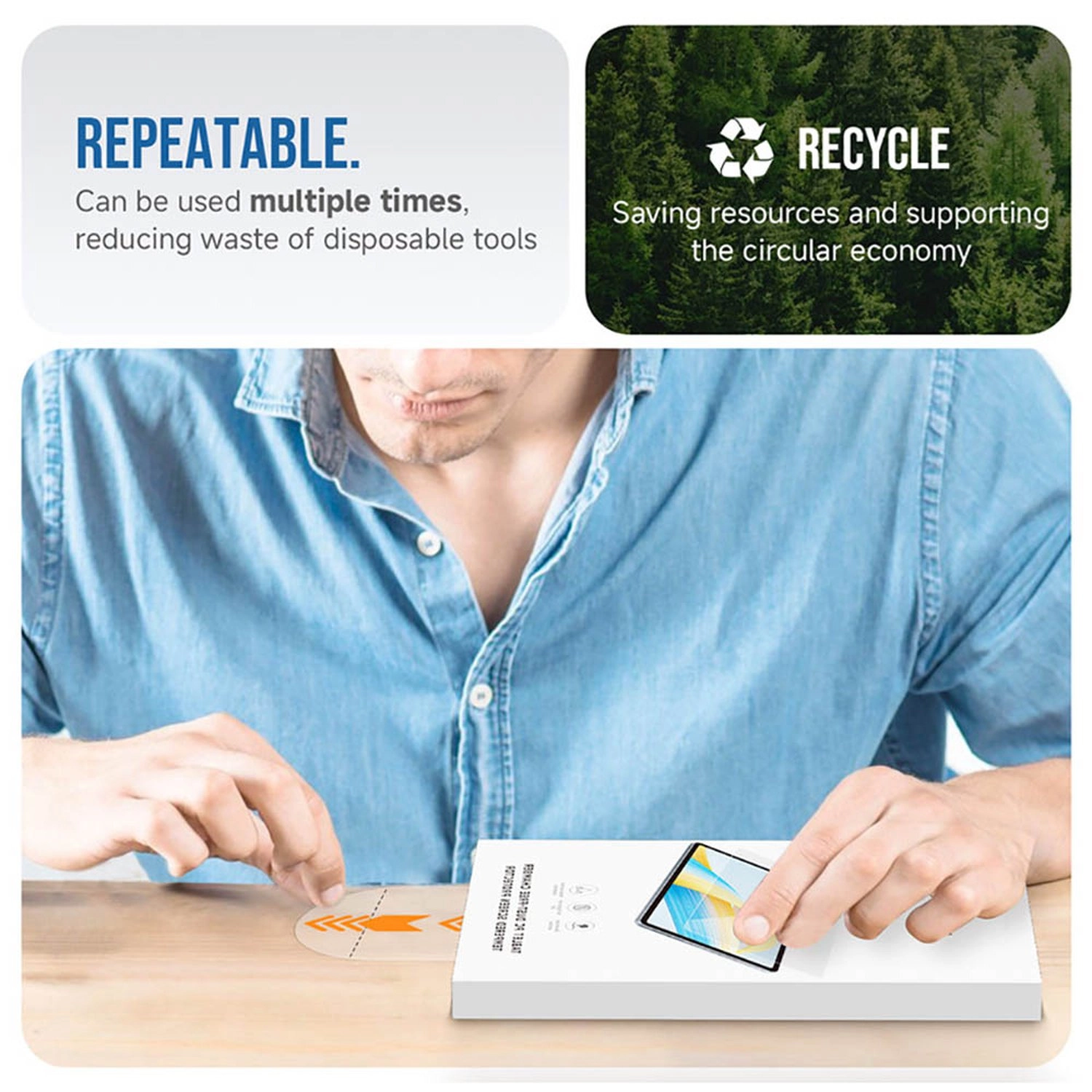 Clear Screen Protector for iPad 12.9