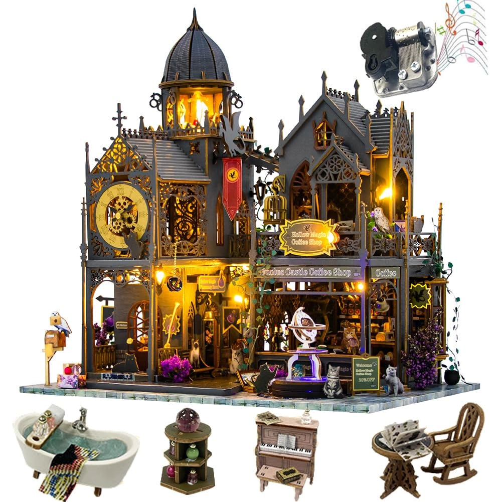 TOPBSFARNY European Vintage Villa House