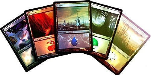 MTG Magic The Gathering Assorted Foil Land - 20 pcs