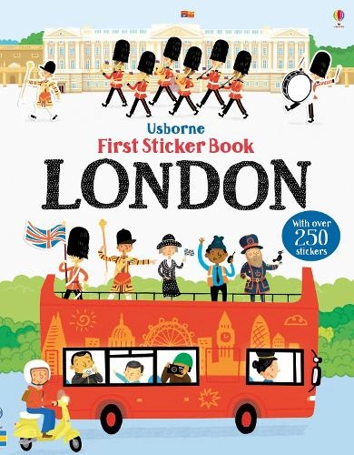 Usborne London Sticker Book 250 pcs
