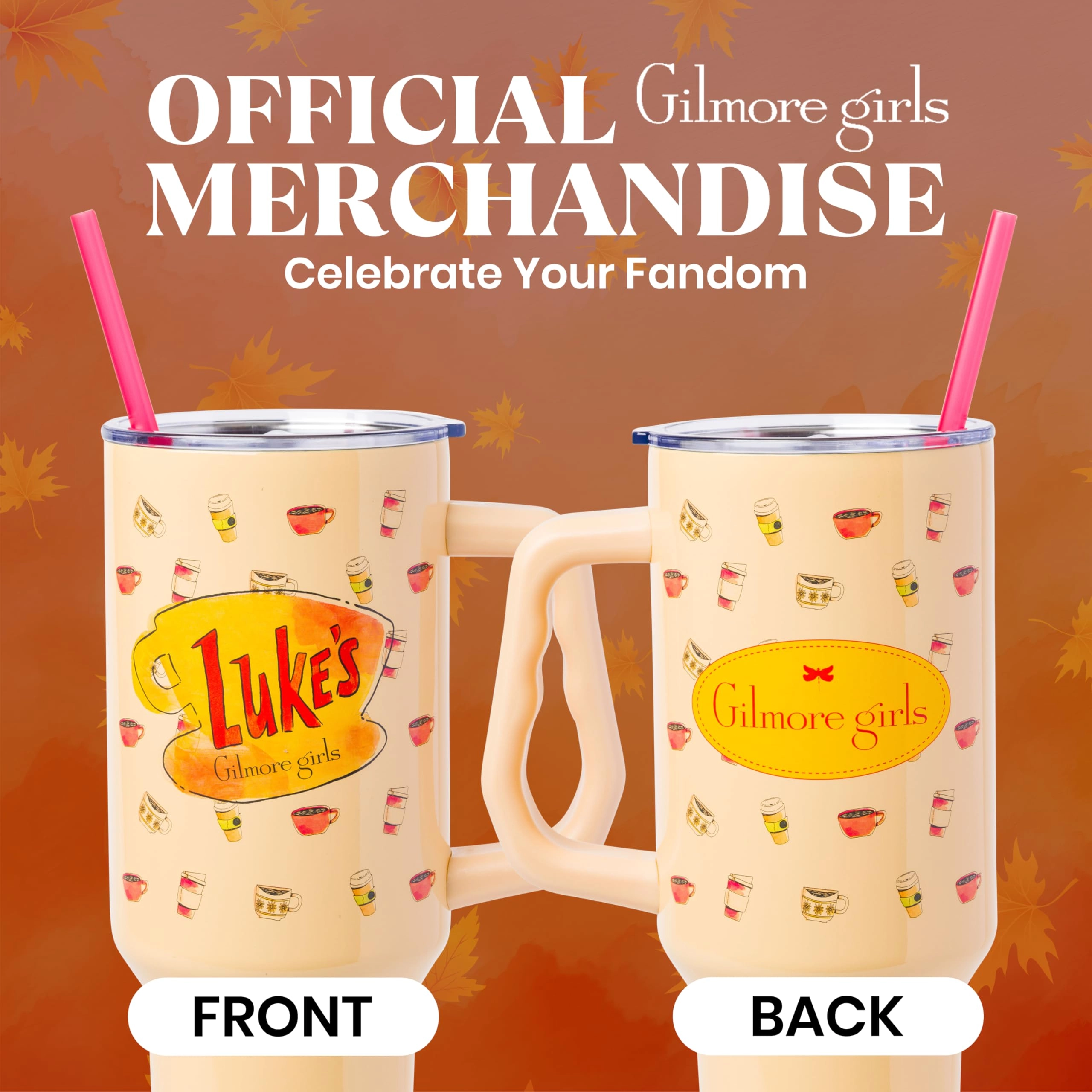 Stainless Steel Gilmore Girls Luke's Diner Tumbler - 1200ml