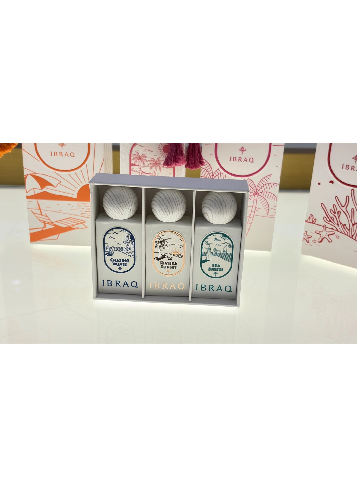 Sea Breeze - Eau de Parfum 10ml + Chasing Waves - Eau de Parfum 10ml + Riviera Sunset - Eau de Parfum 10ml