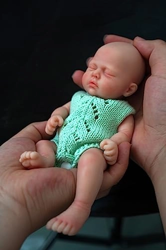 Reborn Baby Doll - 7" Silicone Baby Girl Ages 3+