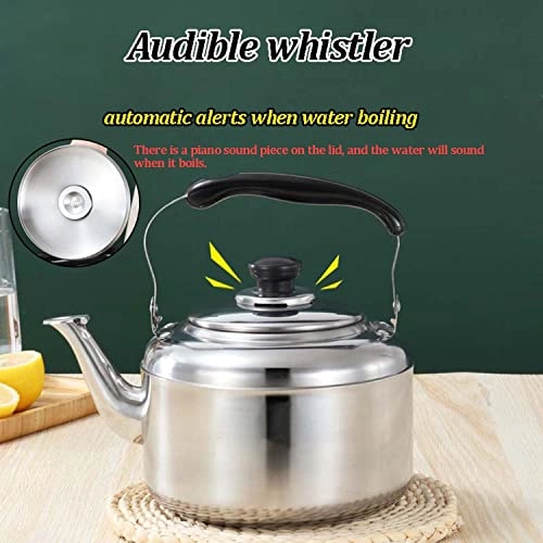 Stovetop Induction Whistling Kettle - 5L