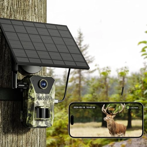 Solar Outdoor Infrared Trail Camera - 4G