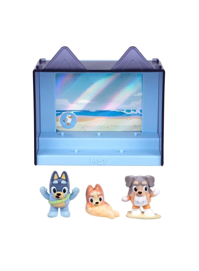 Bluey S14 W1 Fuzzies Episode Pk The Beach 6.35 cm - collectible figures 3+ Years