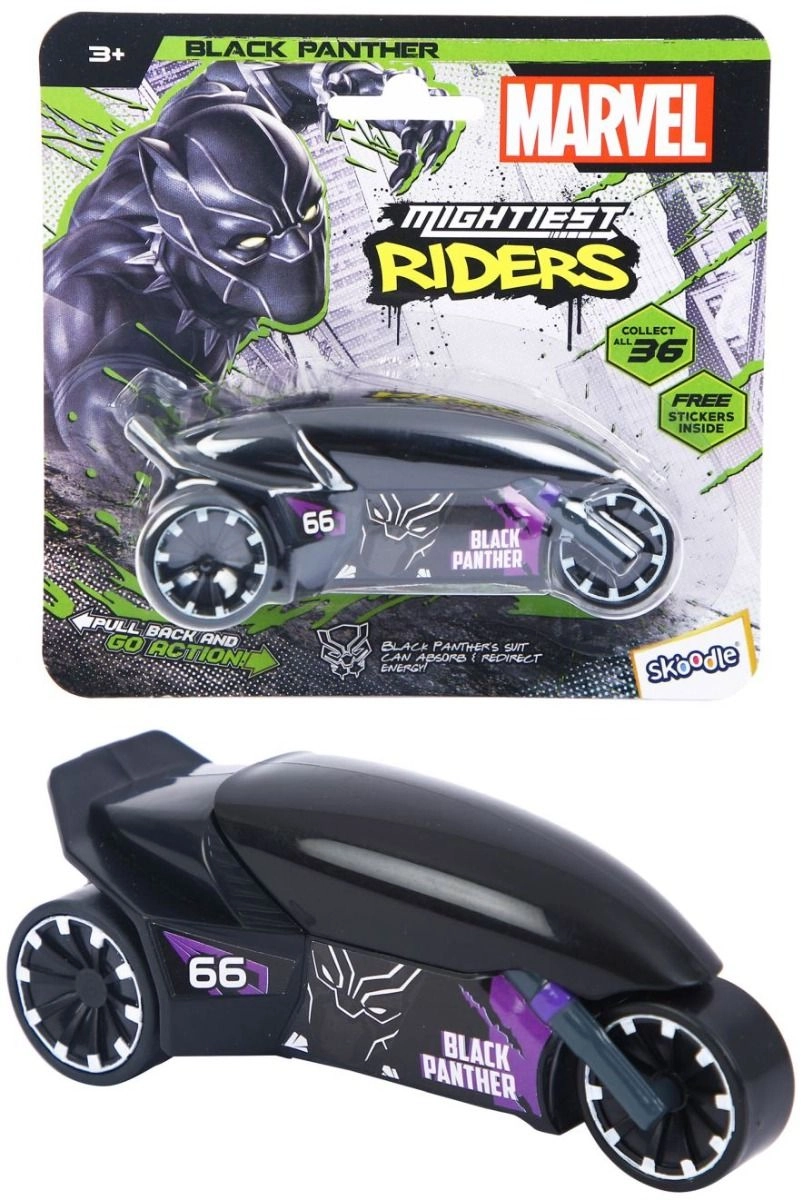 Marvel MMm Rider B.Panther - Black 3+