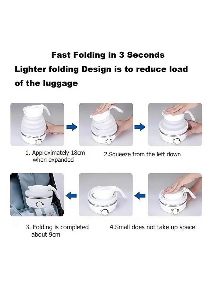 DX1768 - Portable Folding Electric Kettle 600W