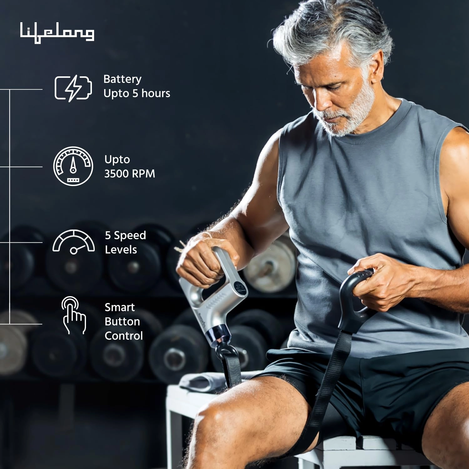 LLGM135 Handheld Massage Gun