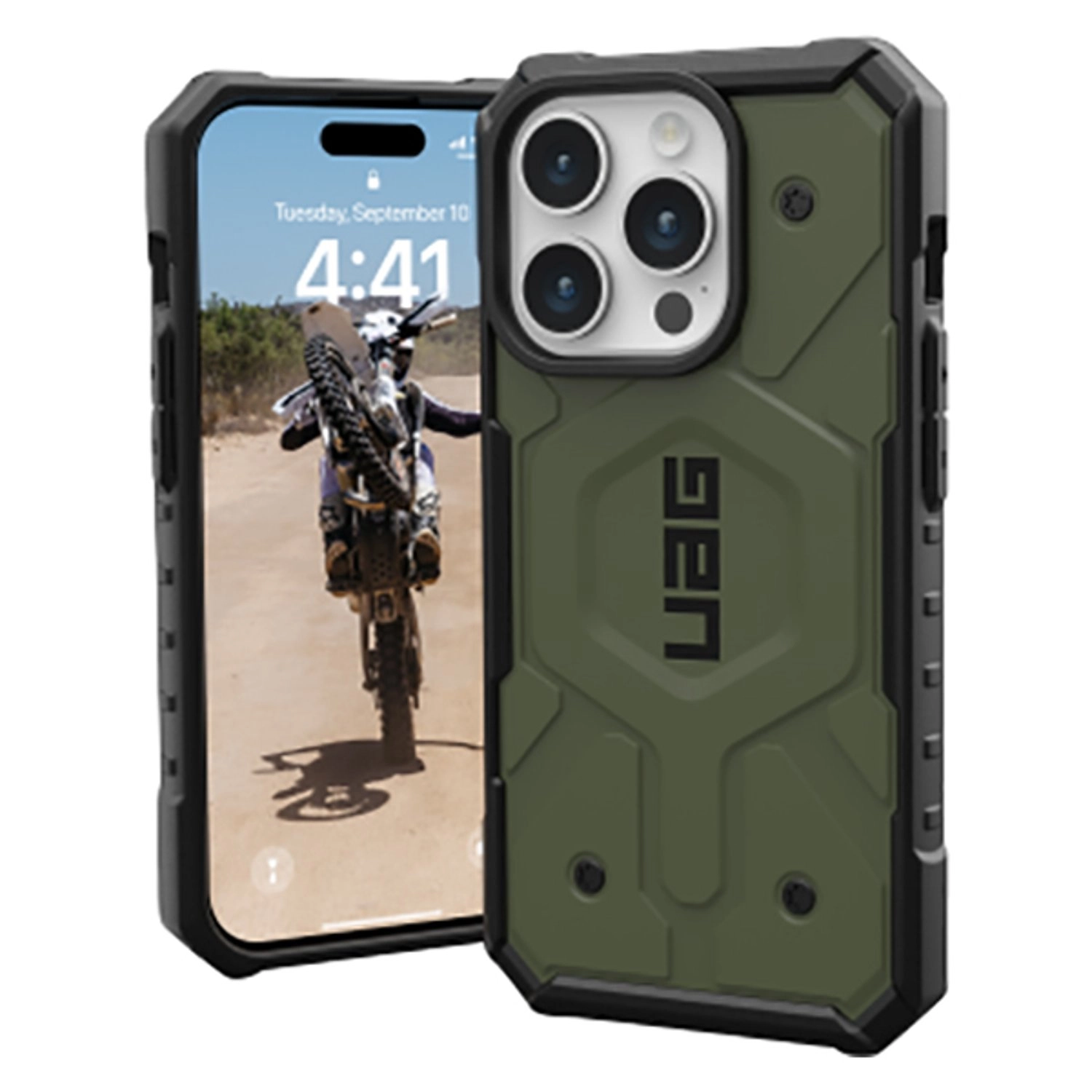 Urban Armor Gear Pathfinder Case with MagSafe for iPhone 15 Pro Max