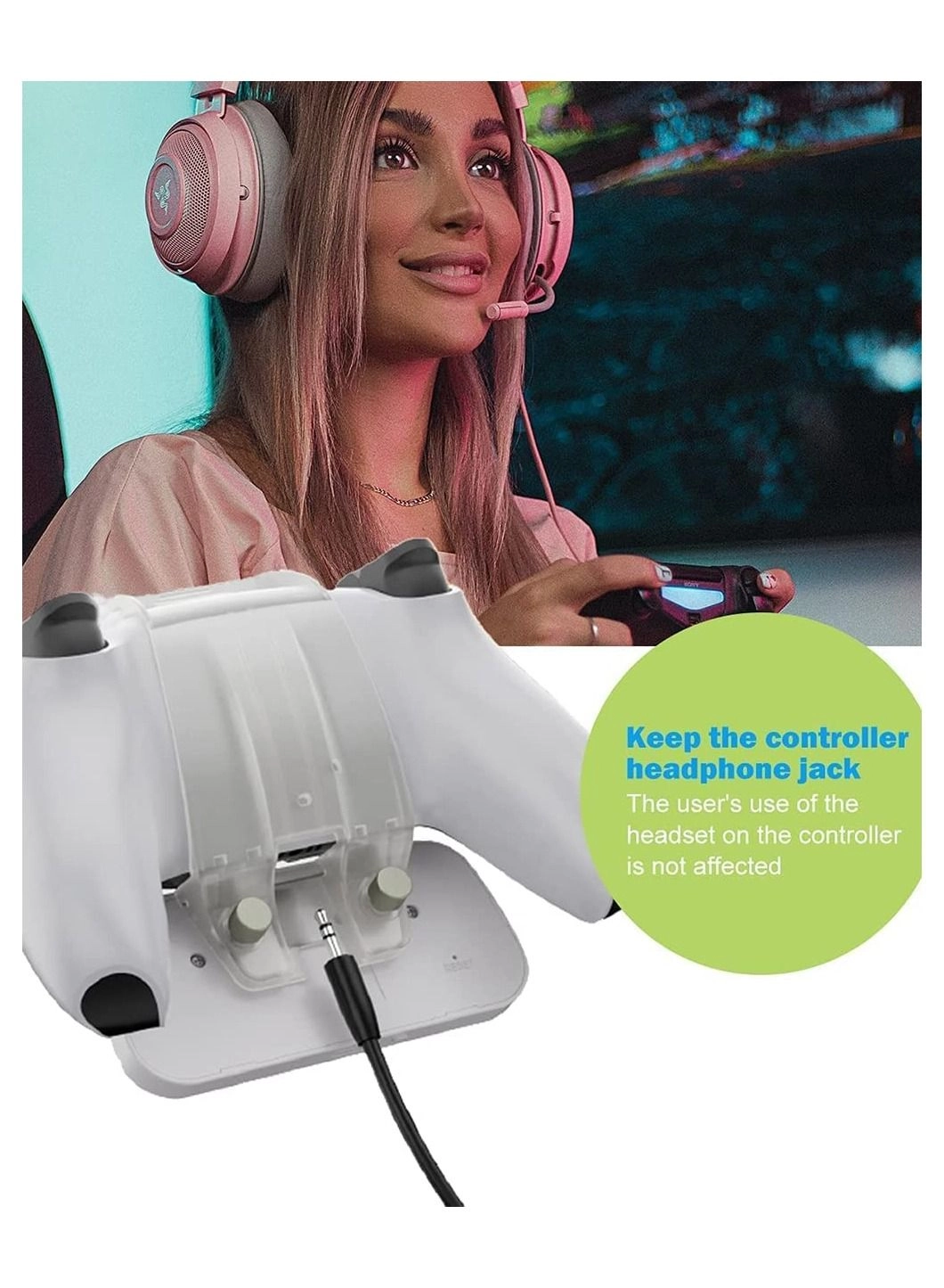 Controller Keyboard - Bluetooth 5.0 PS5