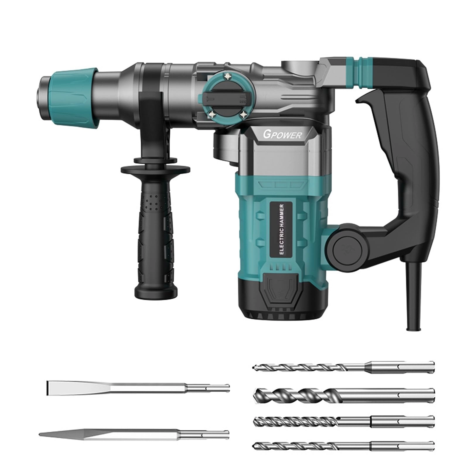 pofluany Demolition Electric Jack Hammer - 2200W