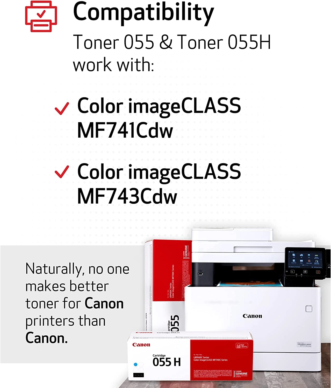055 Toner Cartridge - Cyan
