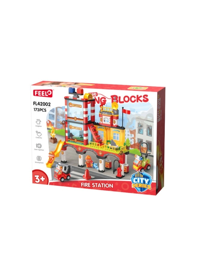 FEELO 235 Particle Ferris Wheel Park - 78 pcs