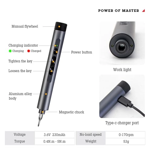 Electric Screwdriver - 200mAh