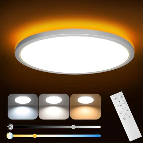 LED Ceiling Light - 3000-6500K Dimmable