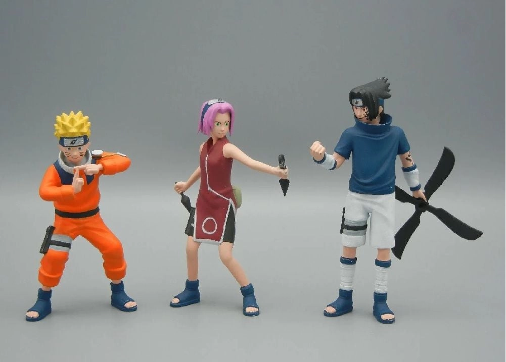 Comansi Naruto Collection - Naruto + Sasuke + Sakura (HI5-Y90349) 3 pcs