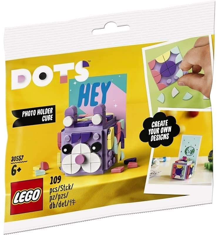 Dots Photo Holder Cube (30557) - Polybag