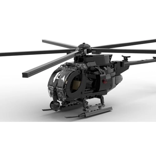 MH-6 Little Bird Helicopter - 608pcs