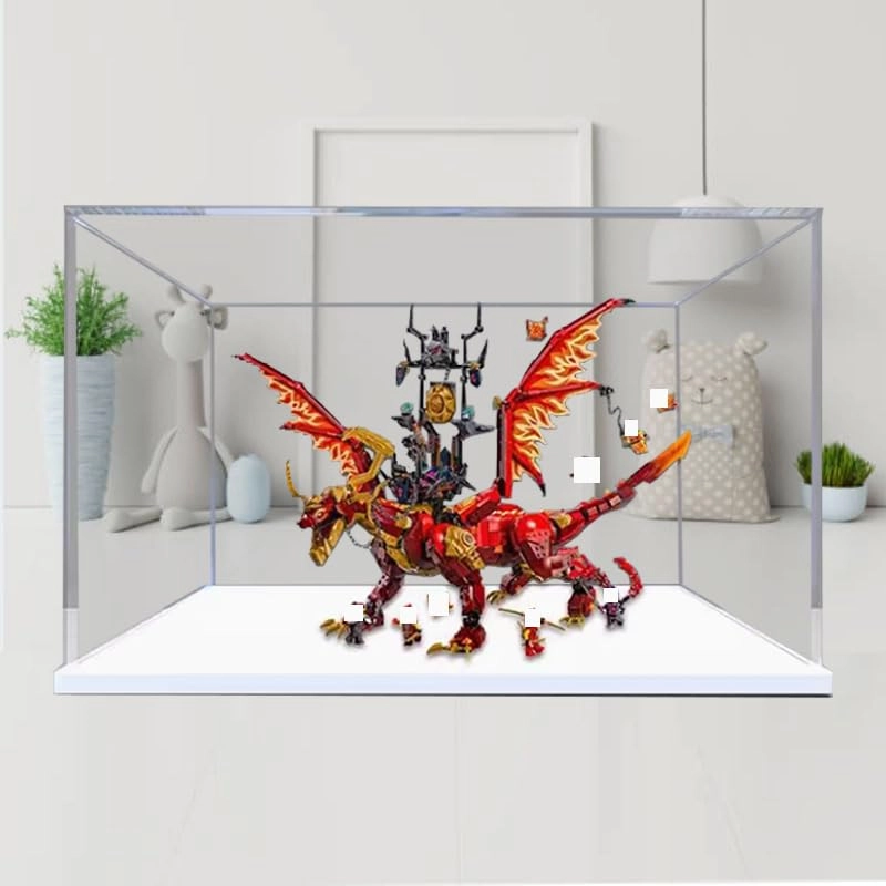 Clear Acrylic Display Case - LegoNINJAGO