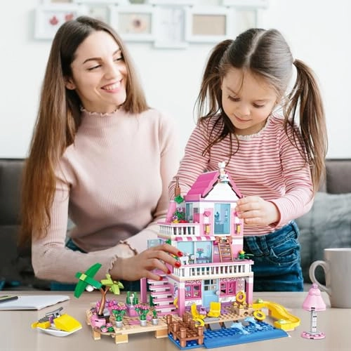Beach House Building Set - Girls 822 pcs