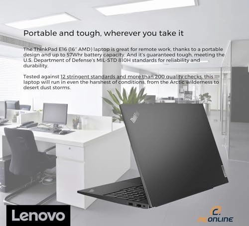 ThinkPad E16 - 16'' Ryzen 7 7730U 16GB DDR4 512GB SSD