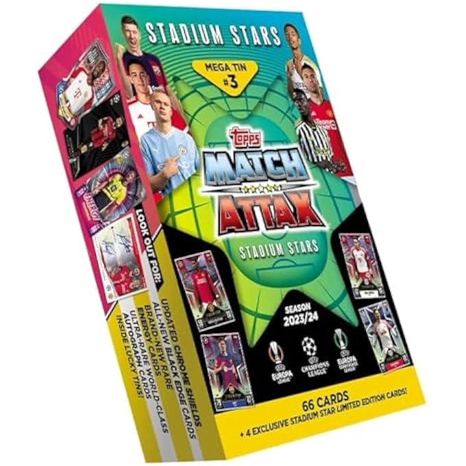 rayihni MATCH ATTAX 23/24 MEGA TIN 3 - 66 pcs