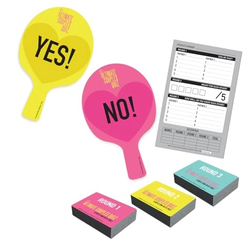 Ultimate Couples Quiz - English 18 and Up 300 conversation cards