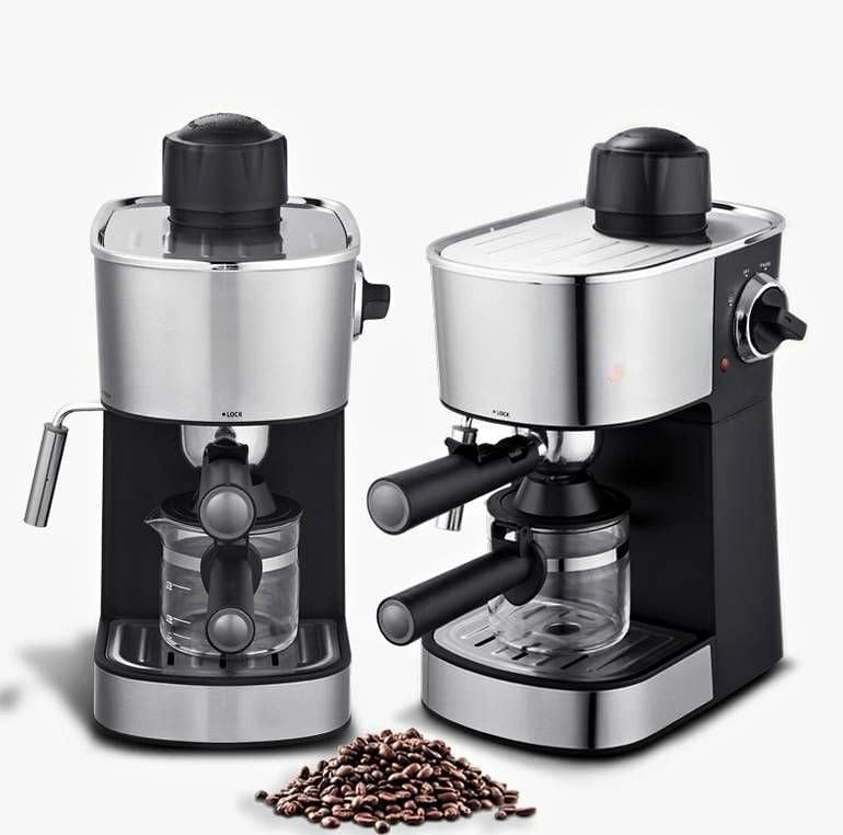 Lovid Semi-Automatic Espresso Machine - Multiple Brew Strength Options Milk Frother Fast Heating