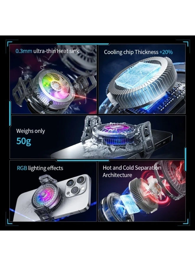 UF1 - Cooling Fan RGB Magnetic Suction